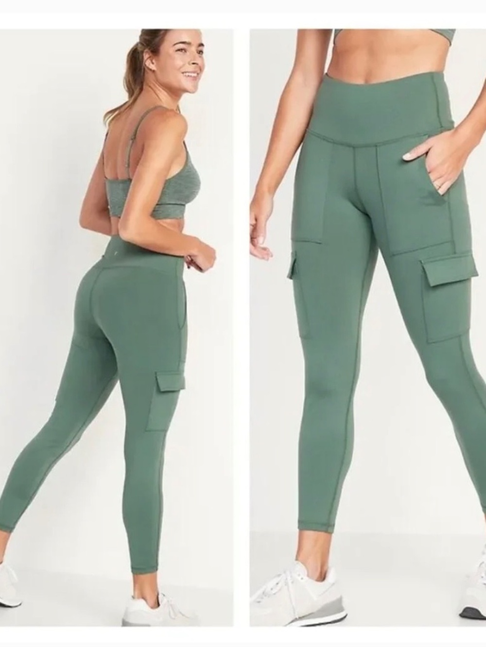 Old Navy Active Powerpress Cargo Legging